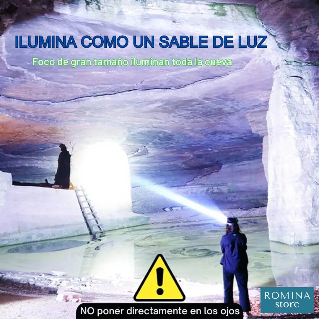 LINTERNA LED DE CABEZA