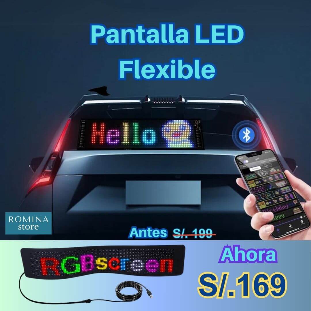 Pantalla Led Flexible