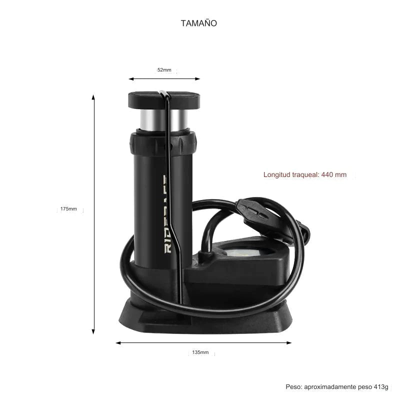 Inflador De Neumáticos Para Pie